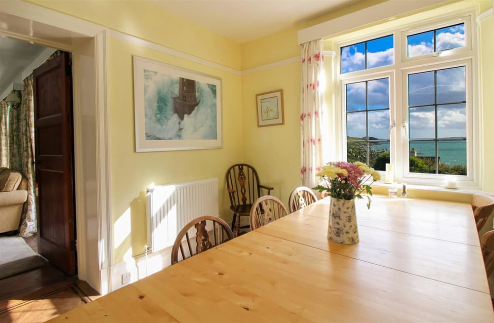 Dining Area (photo 3) at The White House in St Mawes, Cornwall