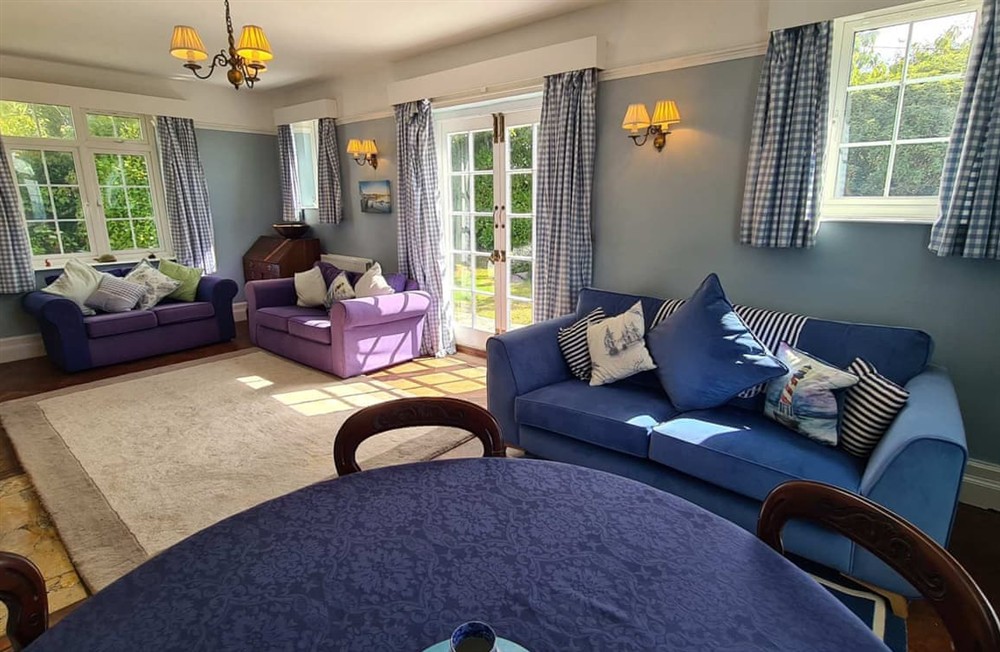 Living area (photo 5) at The White House in St Mawes, Cornwall