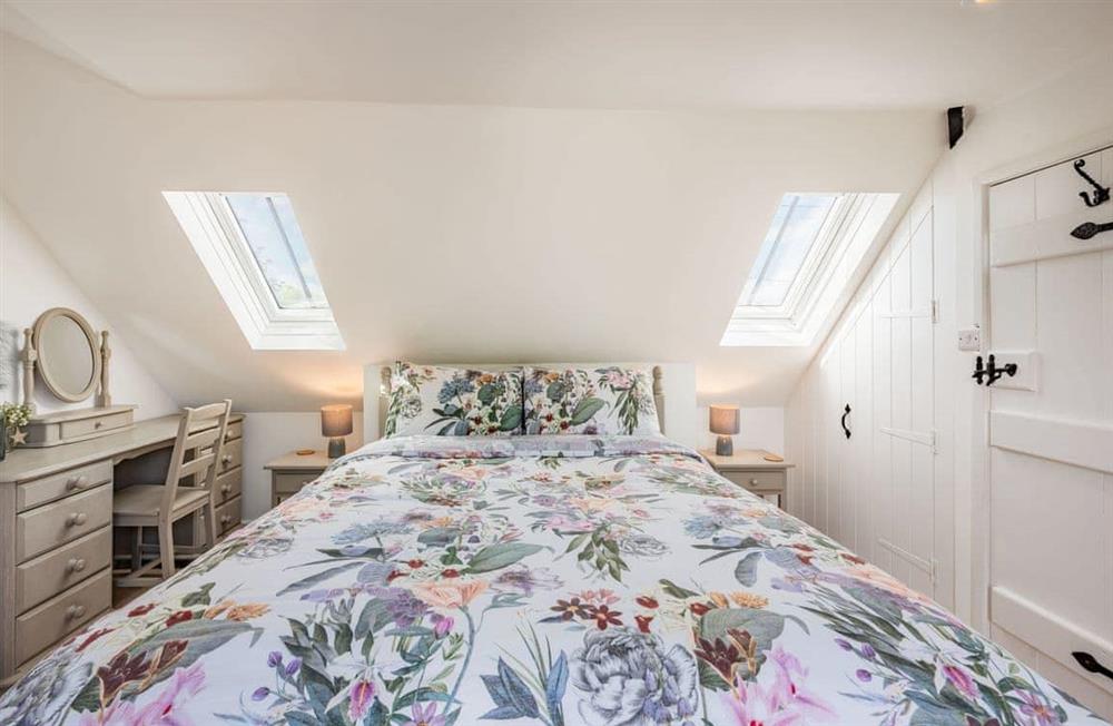 Double bedroom at The White House in Steyning, West Sussex