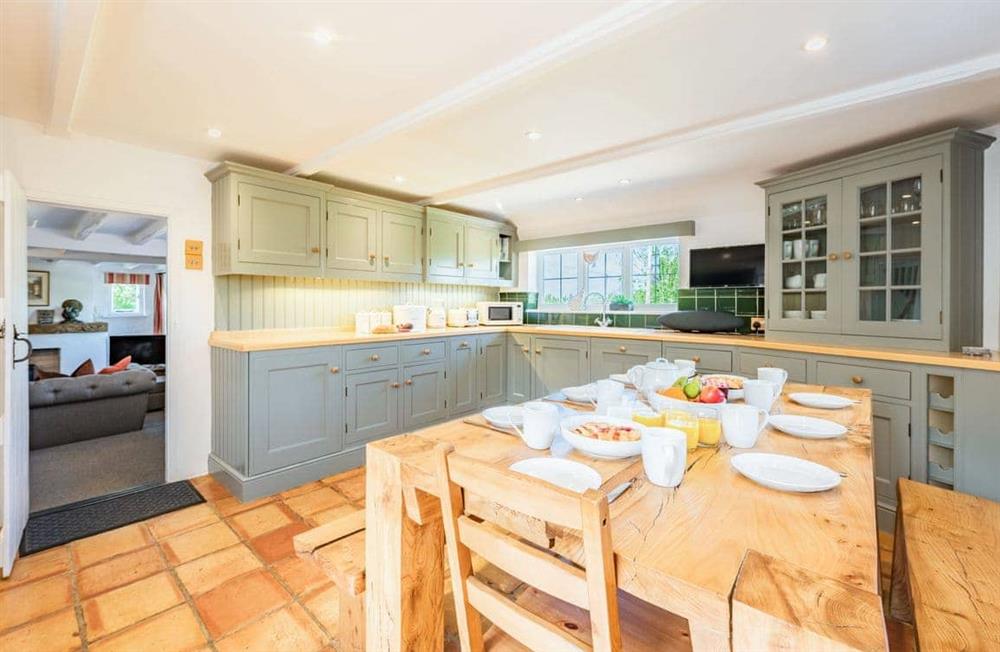 Kitchen/diner at The White House in Steyning, West Sussex