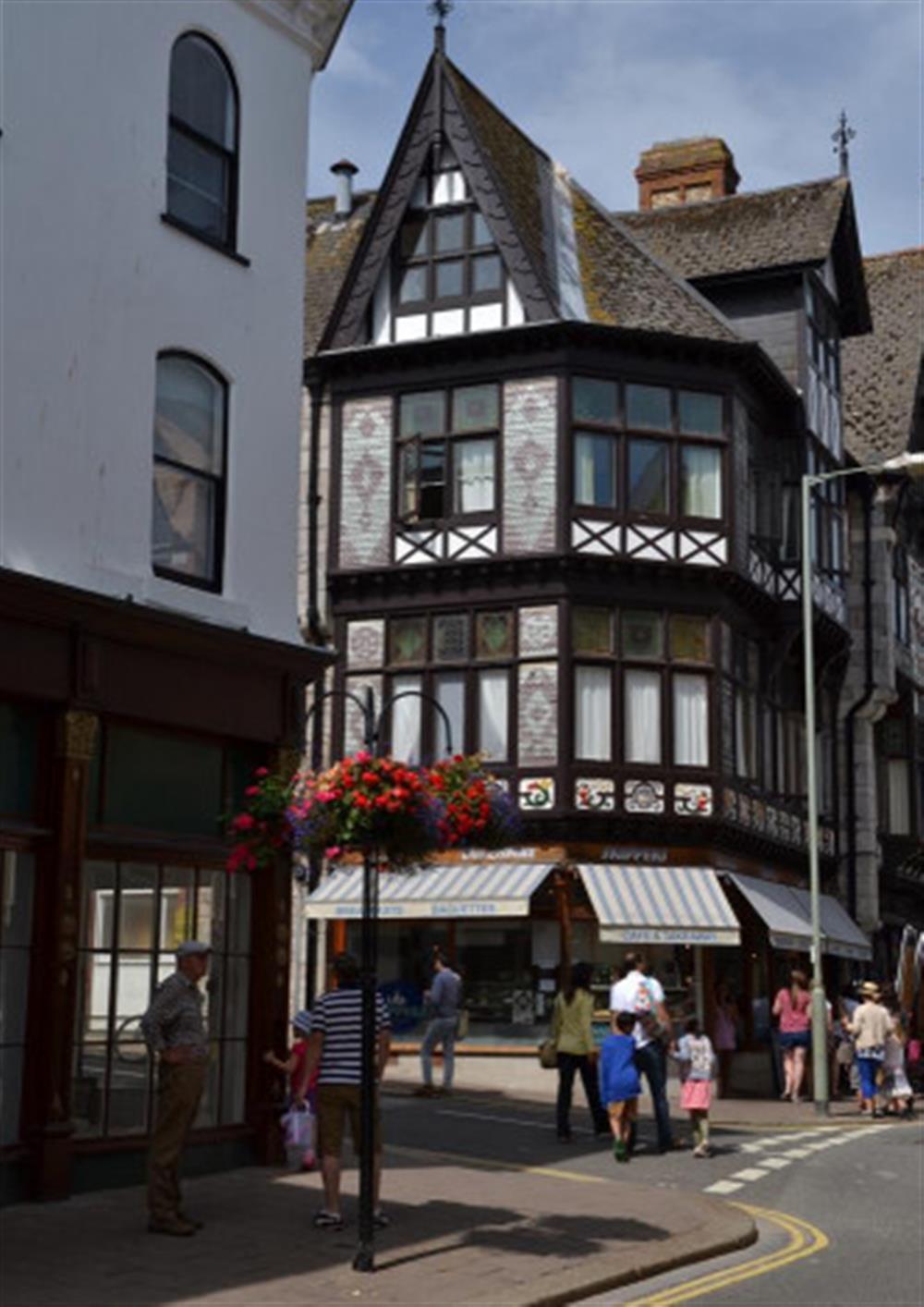 Elizabethan buildings in Dartmouth. at The White House in Torcross