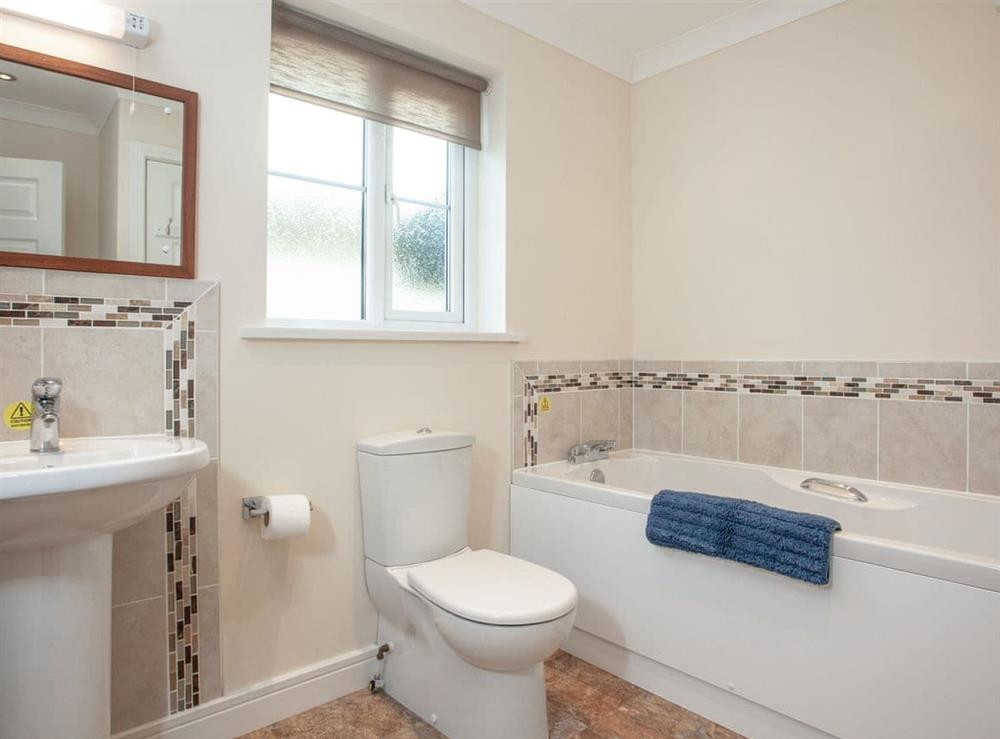 Bathroom at The White House in Treskinnick Cross, near Bude, Cornwall
