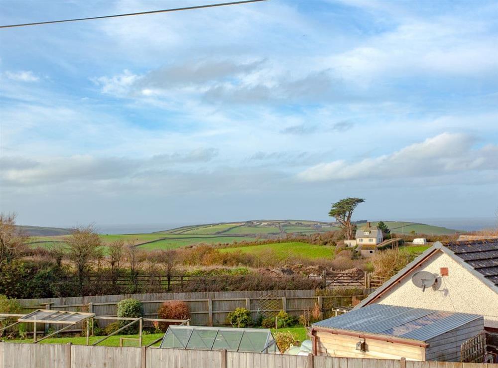 View at The White House in Treskinnick Cross, near Bude, Cornwall