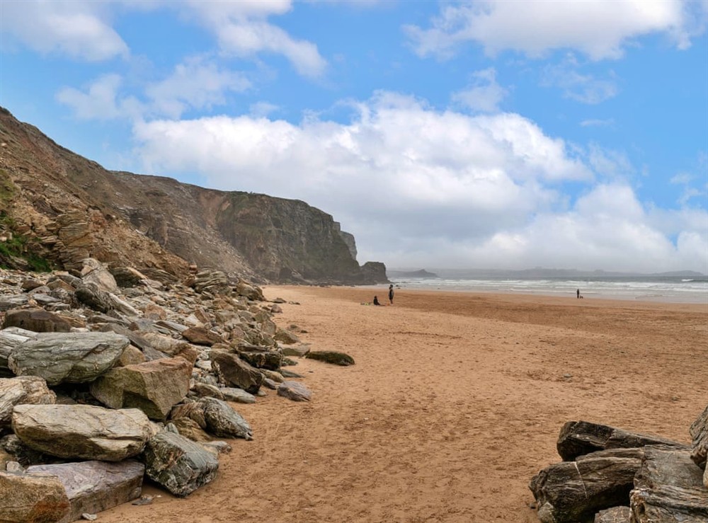 Surrounding area at The Willow Nest in Watergate Bay, Cornwall