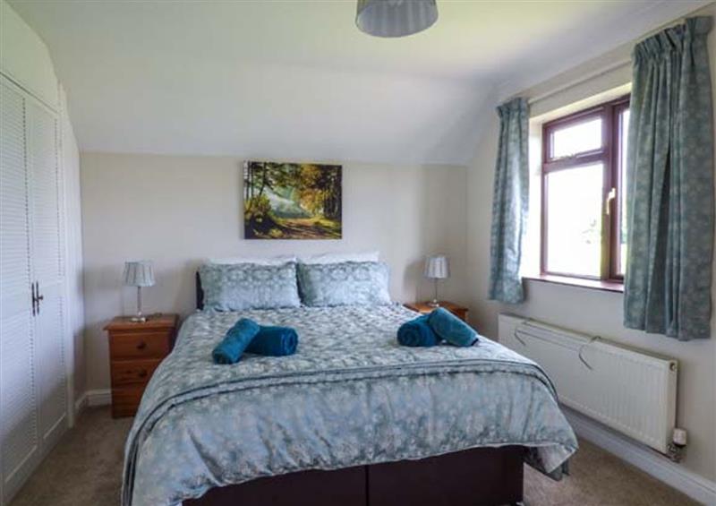One of the bedrooms at The Willows, Church Preen near Much Wenlock