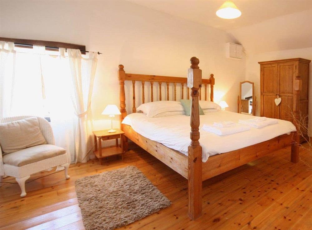 Double bedroom at The Willows in Ilston, Gower, Swansea., West Glamorgan