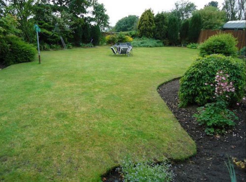 Garden at The Willows in Morpeth, Northumberland