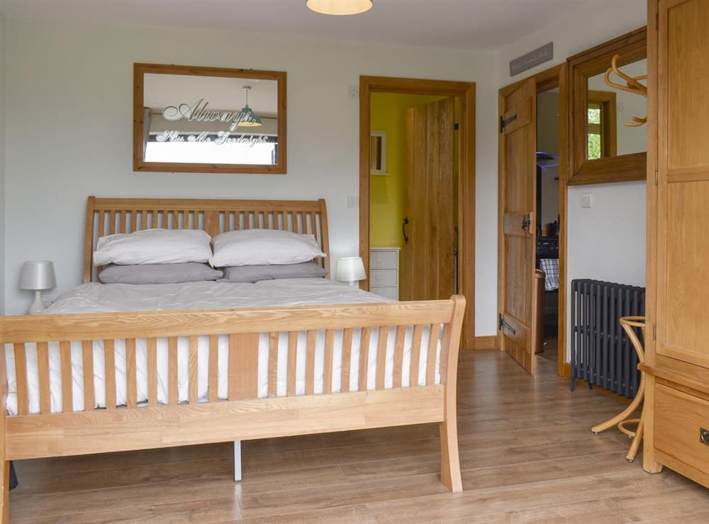 Double bedroom at The Willows in Out Rawcliffe, near Fleetwood, Lancashire