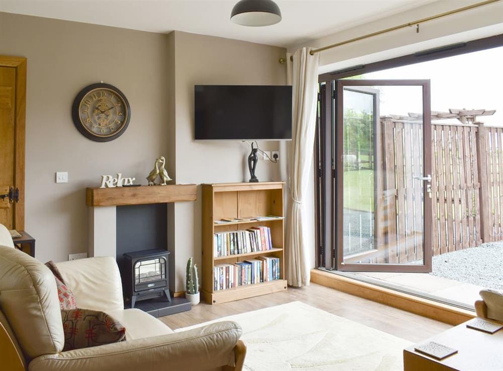 Living area at The Willows in Out Rawcliffe, near Fleetwood, Lancashire