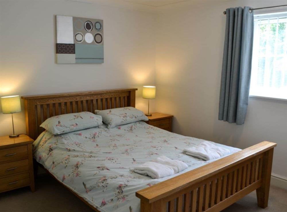 Double bedroom at The Willows in Sea Palling, Norfolk