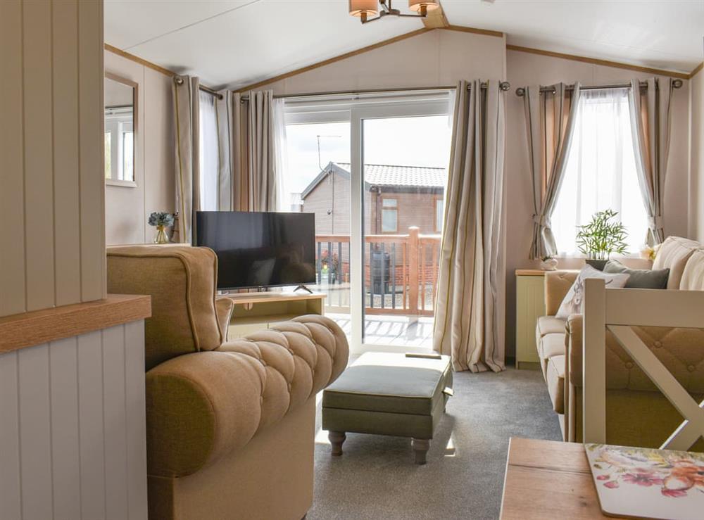 Open plan living space at The Willows in Stonham Aspal, near Stowmarket, Suffolk