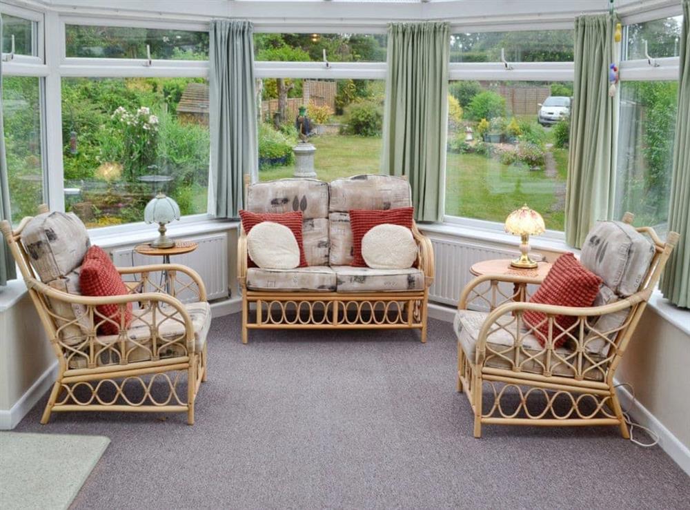 Conservatory at The Willows in Tatworth, near Chard, Somerset