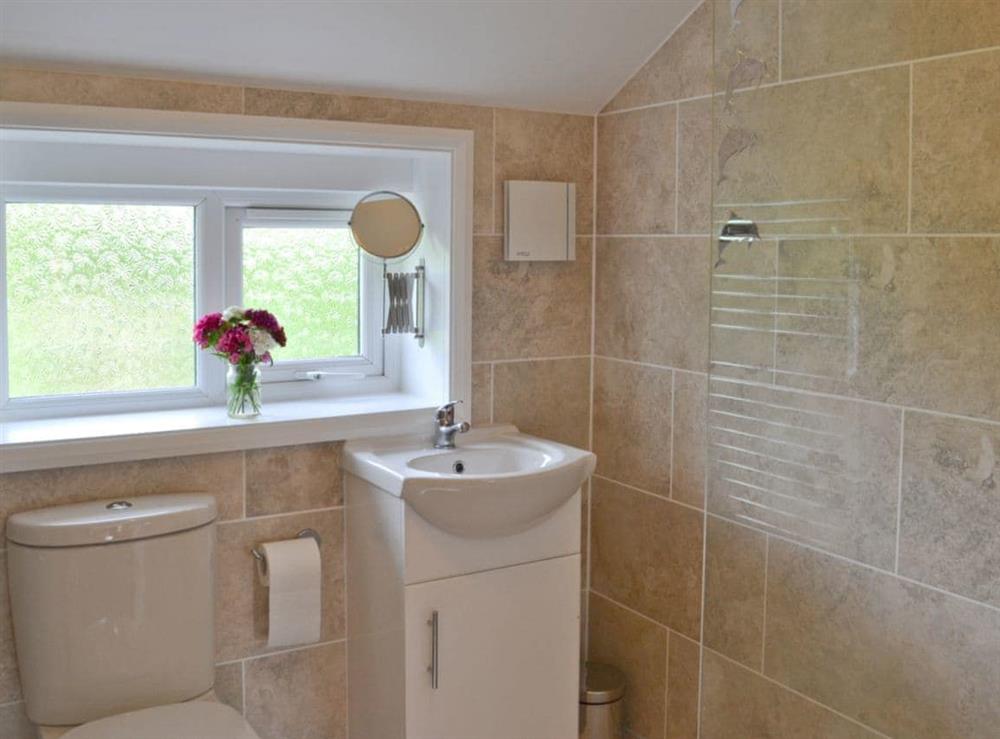 Shower room at The Willows in Toynton-All-Saints, near Spilsby, Lincolnshire