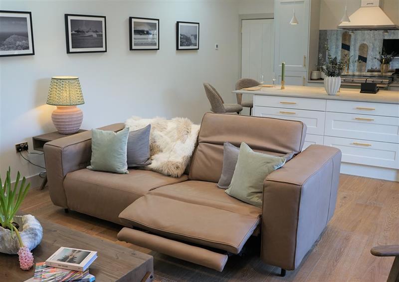 Enjoy the living room at The Wink, Cape Cornwall, St Just