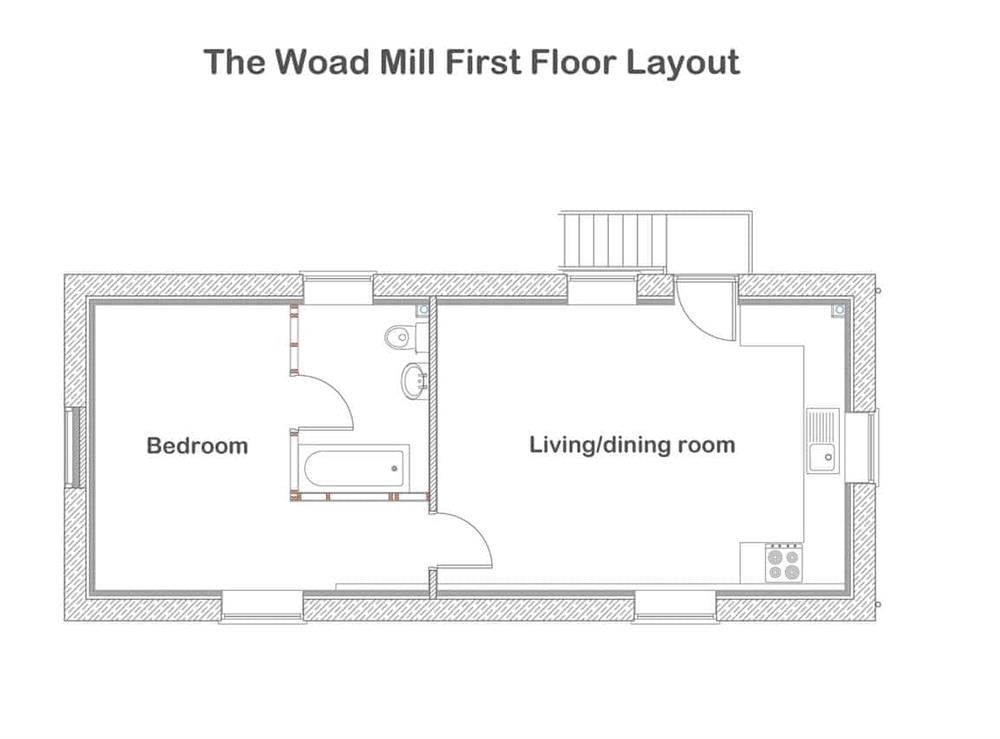 Floor plan (photo 2) at The Woad Mill Two, 