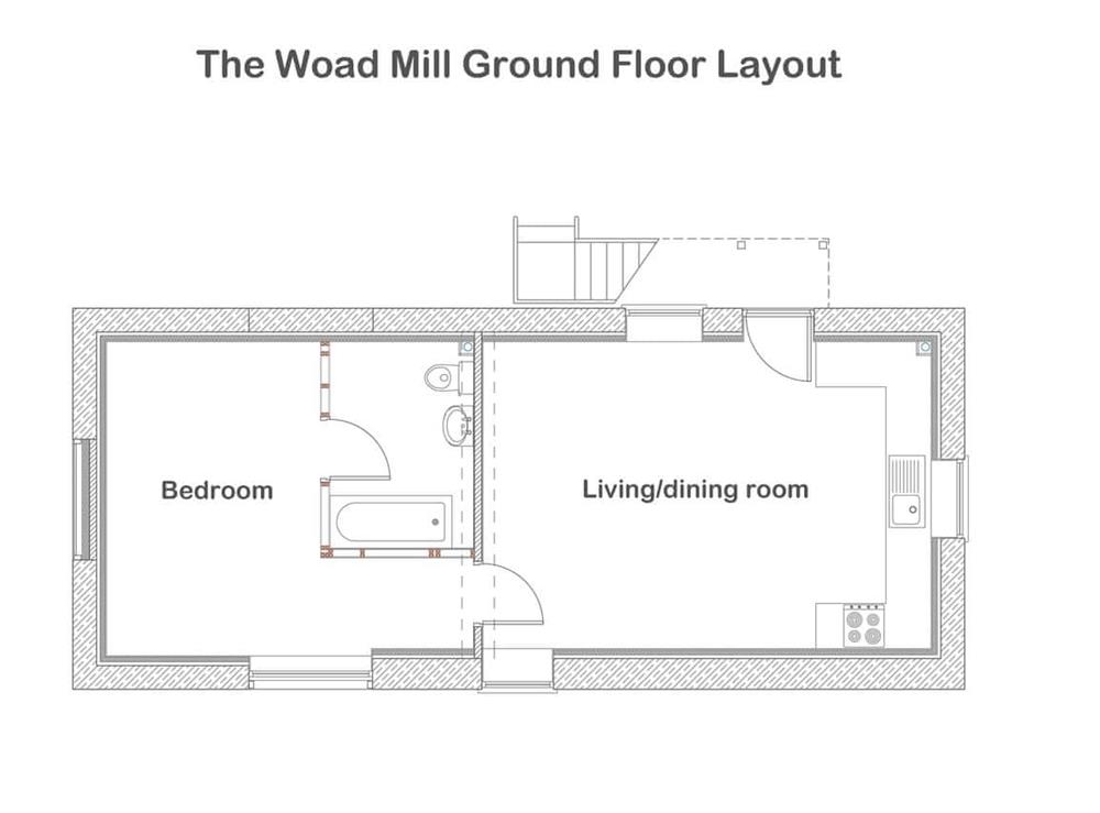 Floor plan at The Woad Mill Two, 
