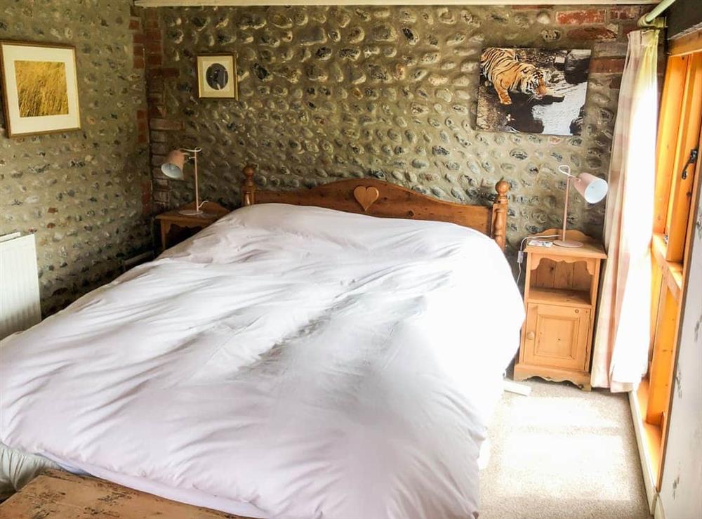 Double bedroom at The Wolery in Swafield, near North Walsham, Norfolk