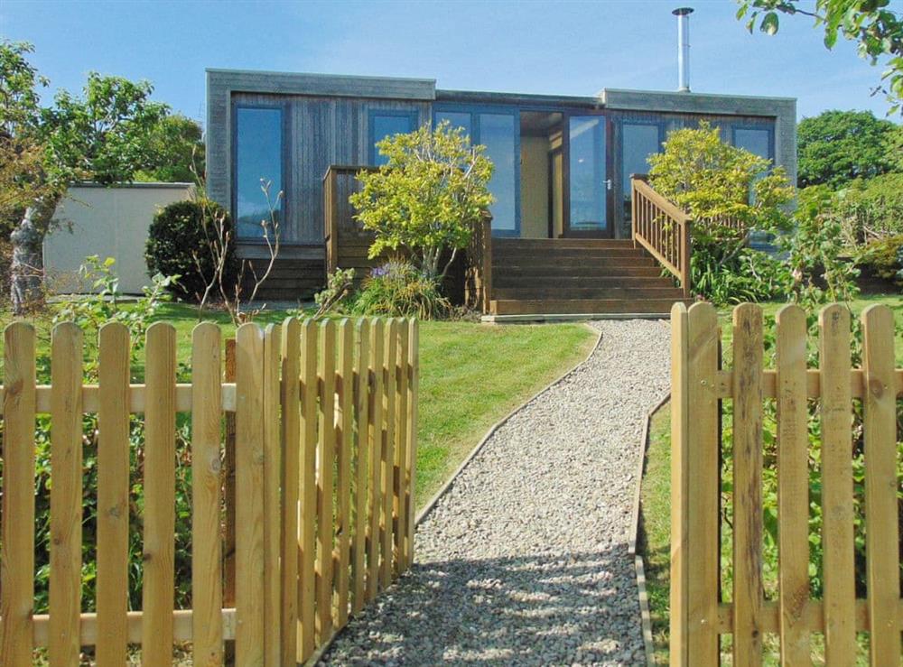 Quiet country lodge retreat at The Wooden Lodge in Upper Lye, near Presteigne, Herefordshire