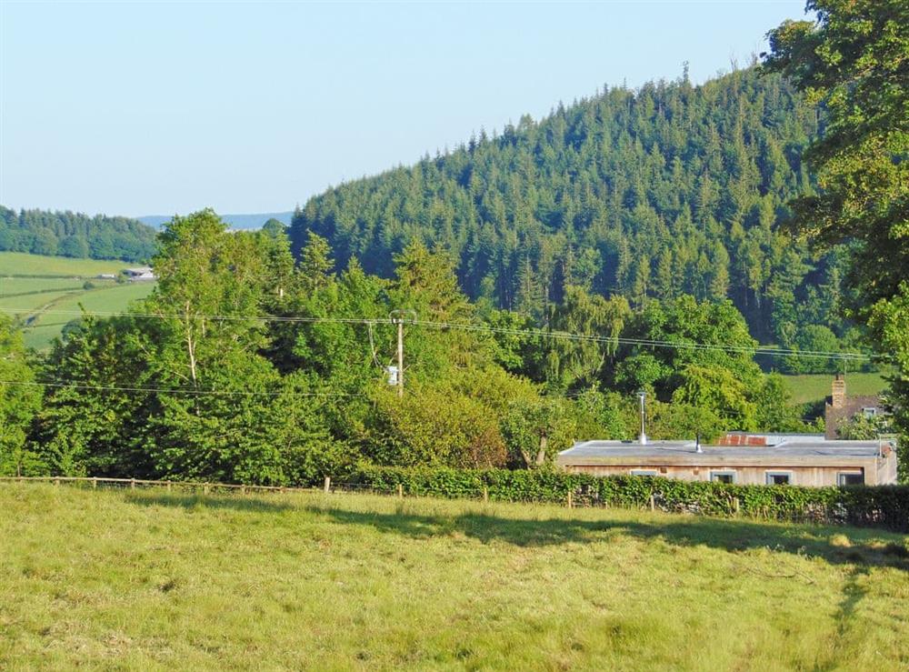 Stunning surrounding countryside at The Wooden Lodge in Upper Lye, near Presteigne, Herefordshire