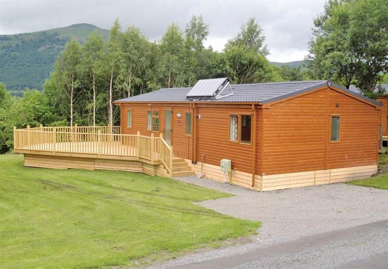 Typical Woods Lodge at The Woods in Clackmannan-shire, Southern Highlands