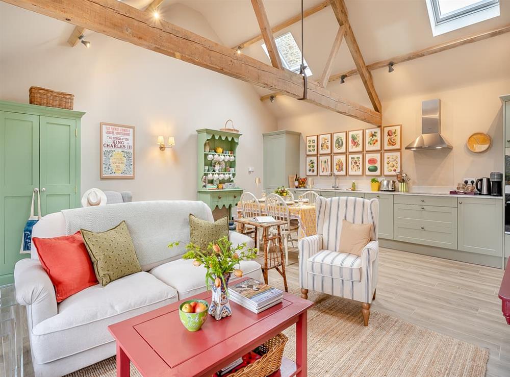 Open plan living space (photo 4) at The Woodshed in Appletree, Northamptonshire