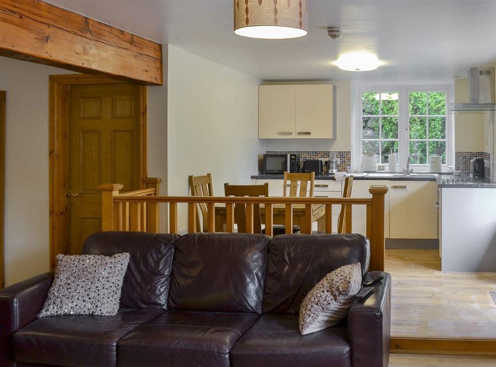 Attractive open plan living space at Snowdon, 