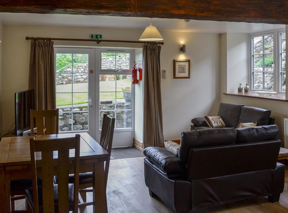 Well presented open plan living space at Tryfan, 