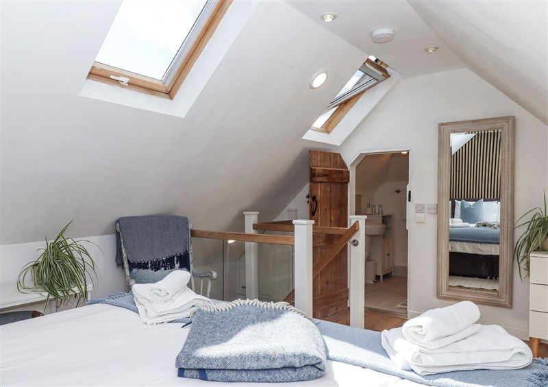 A bedroom in The Workshop at The Workshop, Mary Tavy
