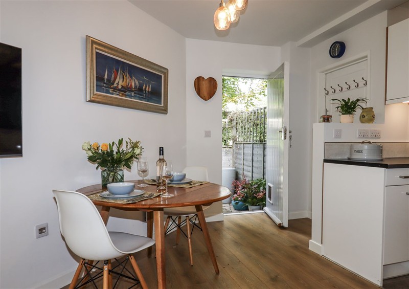 Dining room at The Workshop, Mary Tavy