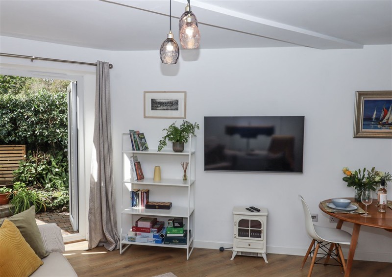 The living room at The Workshop, Mary Tavy