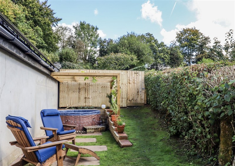 This is the garden at The Workshop, Mary Tavy