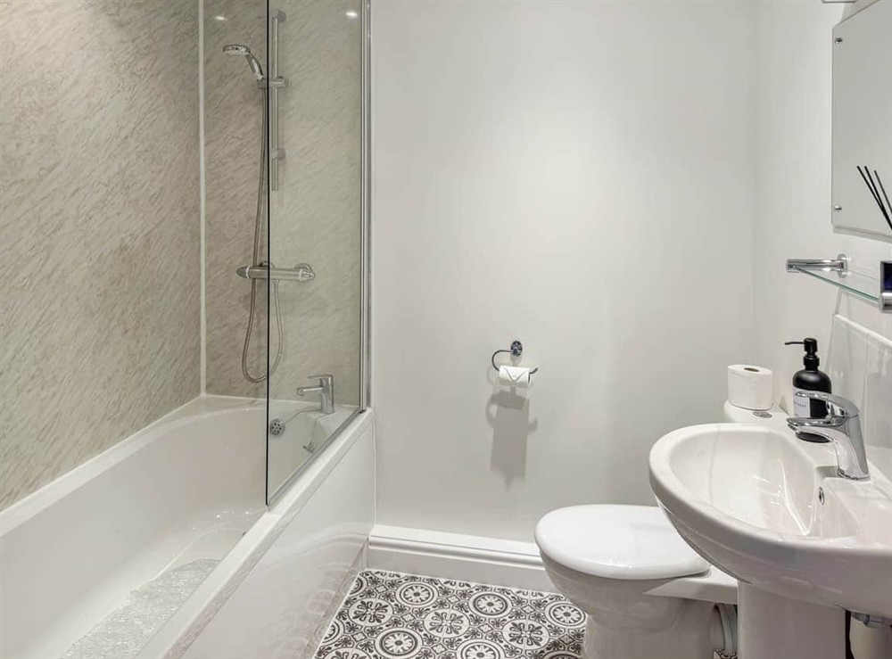 Bathroom at The Wrens in Stoke St. Gregory, near Taunton, Somerset