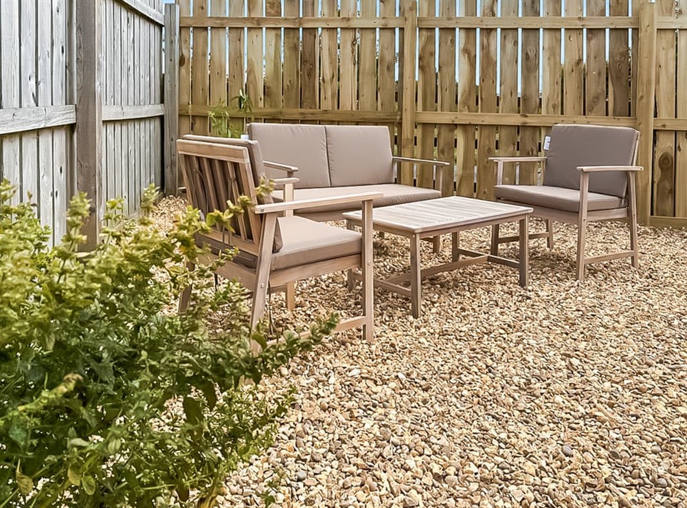 Sitting-out-area (photo 2) at The Wrens in Stoke St. Gregory, near Taunton, Somerset