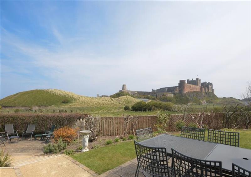 The setting around The Wynd at The Wynd, Bamburgh