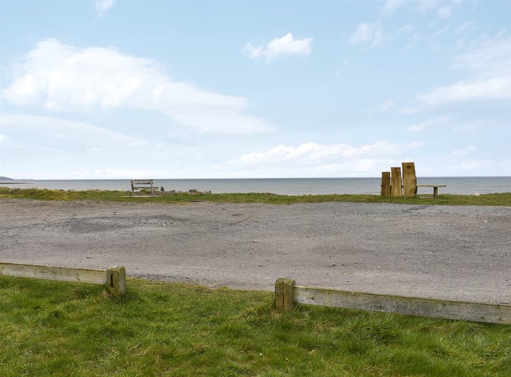 View at The Yard Beach Retreat in Aberdesach, near Caernarfon, Gwynedd