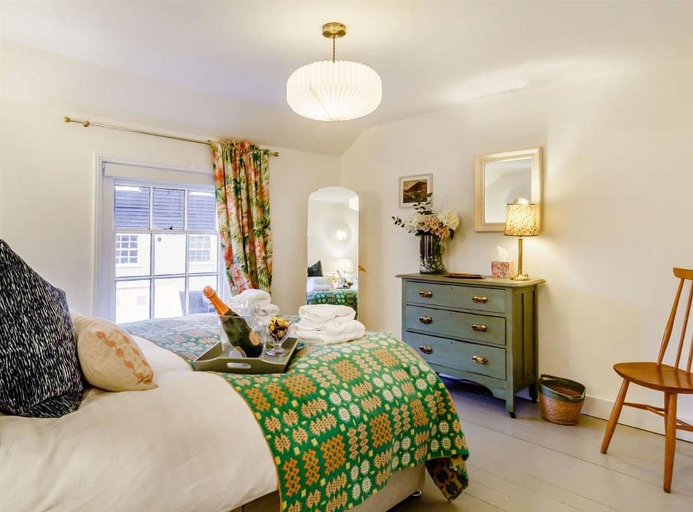 Double bedroom at The Yellow Cottage On The Hill in Framlingham, Suffolk