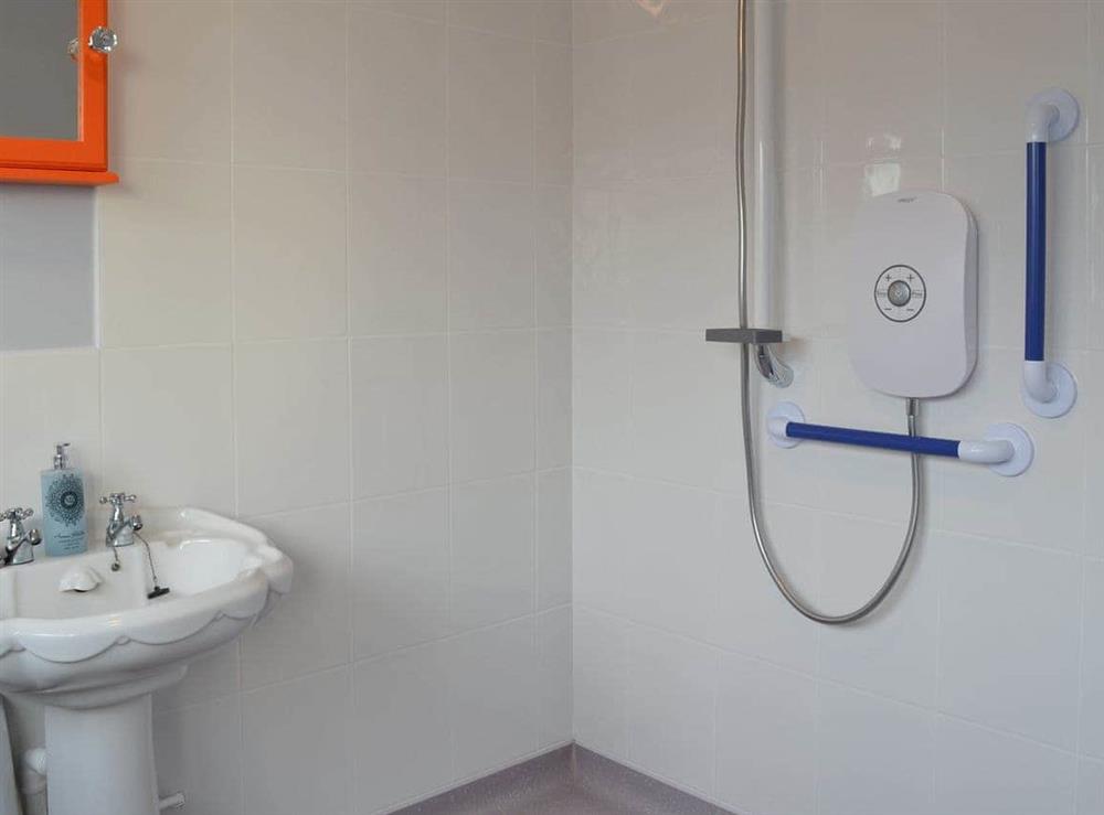 Shower room at The Yorkshireman in Ravenscar, near Robin Hood’s Bay, North Yorkshire