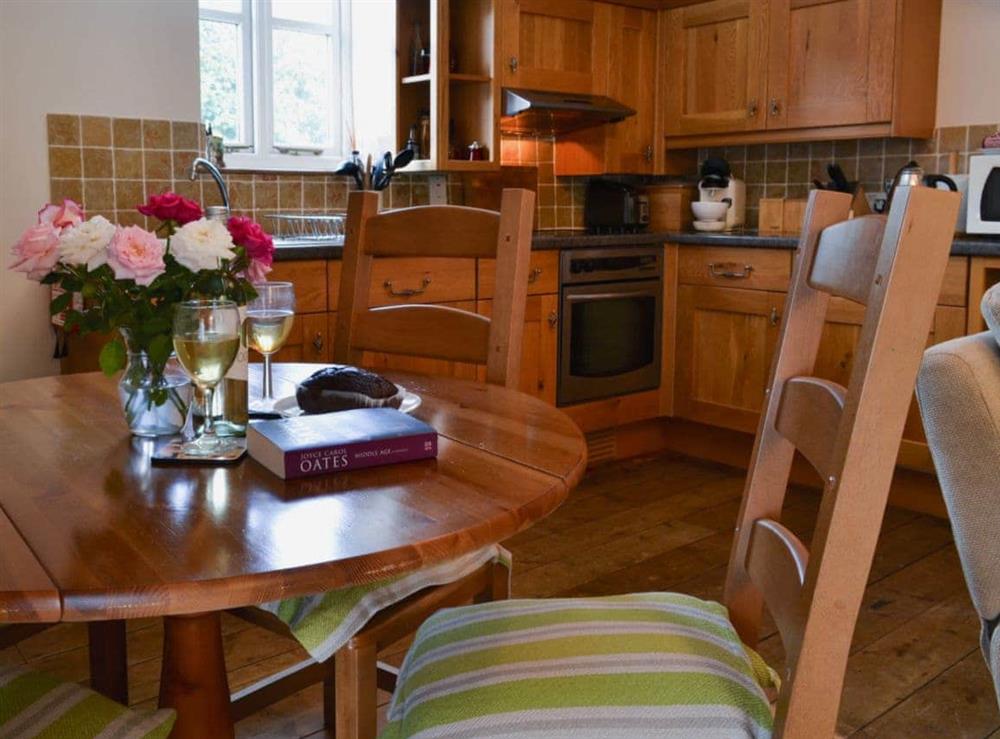 Open plan living/dining room/kitchen (photo 3) at Thimble Cottage in Hartland, North Devon., Great Britain