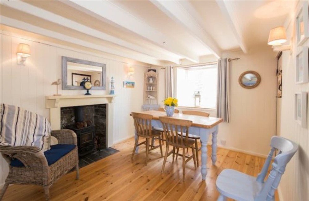 Interior at Thimble Cottage in St Mawes, Cornwall