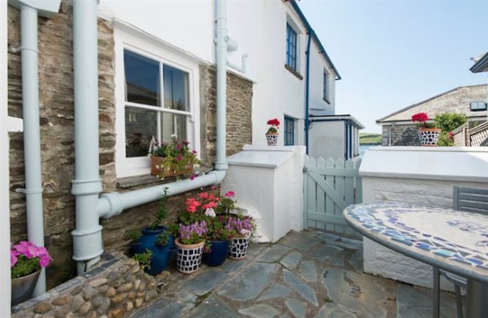 Outdoor area (photo 2) at Thimble Cottage in St Mawes, Cornwall