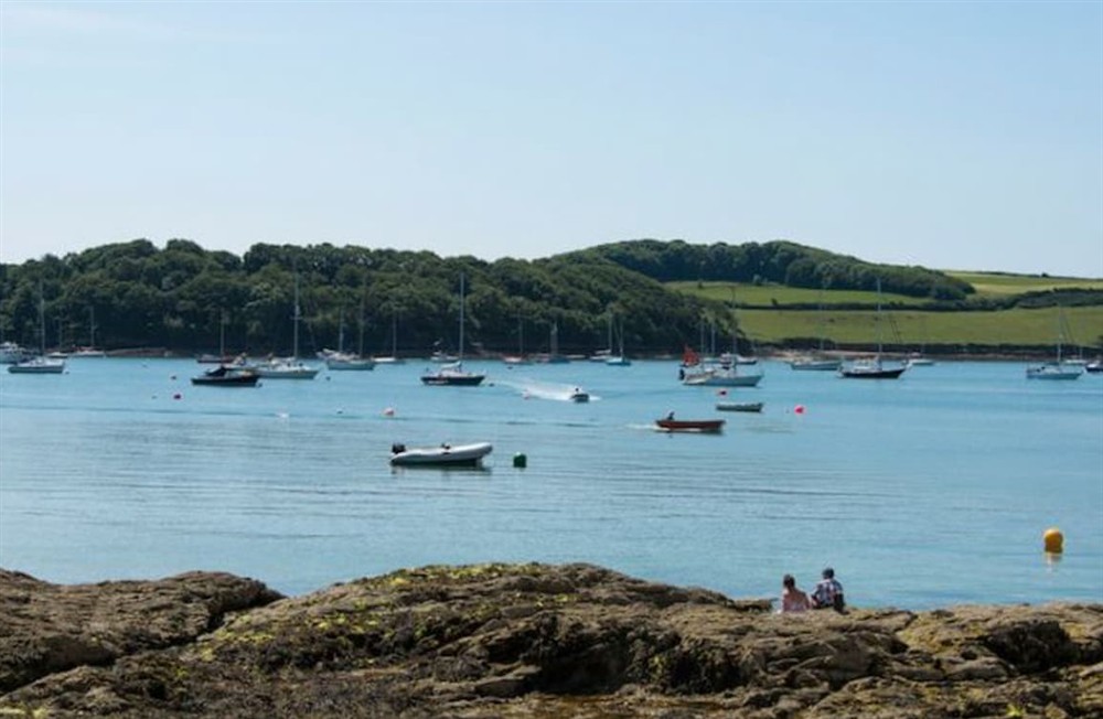 Outdoor area (photo 7) at Thimble Cottage in St Mawes, Cornwall