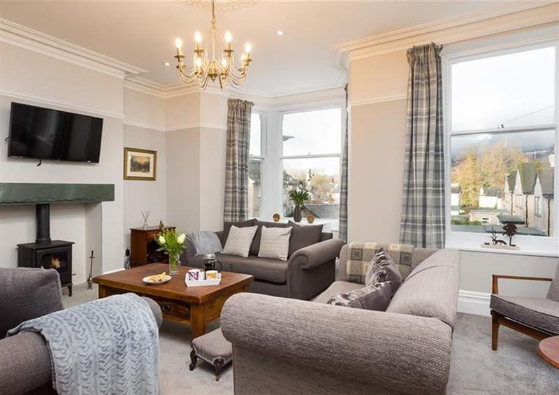 Relax in the living area at Thirty Blencathra Street, Keswick