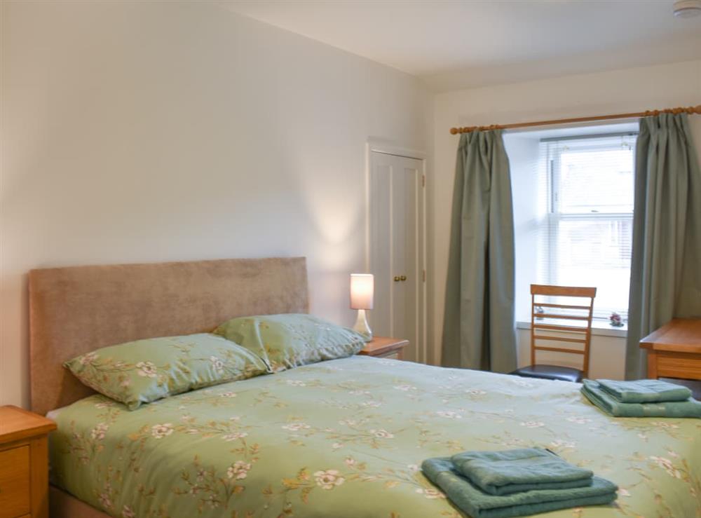 Double bedroom at Thirty Spey Cottages in Aberlour, Banffshire