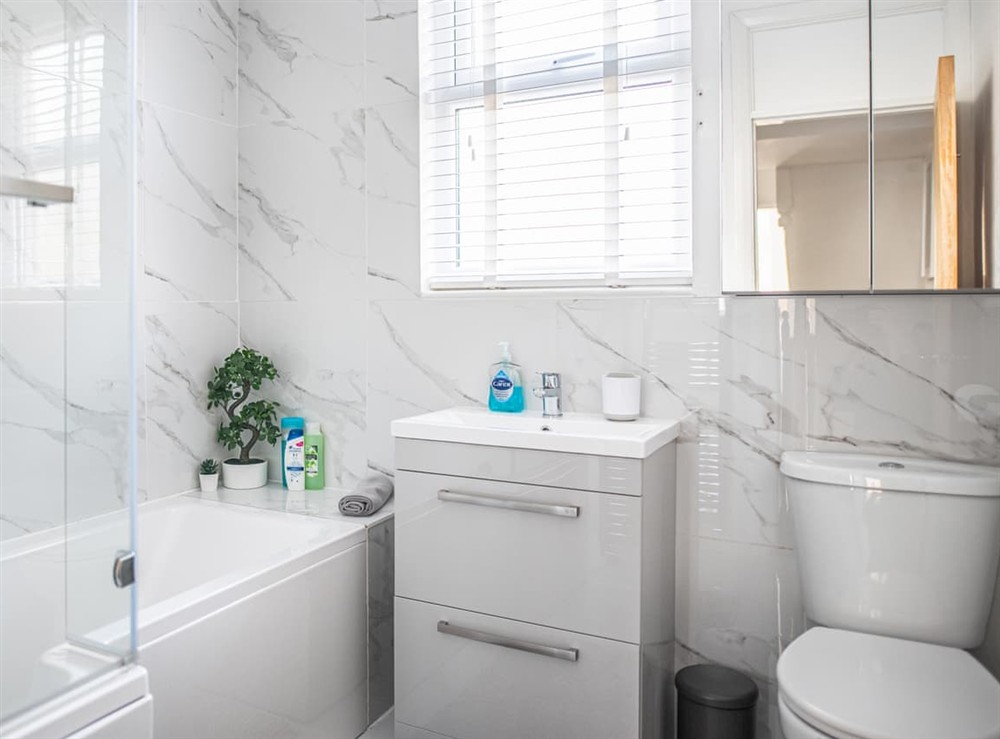 Bathroom at This Charming House in Salford, Manchester, Lancashire