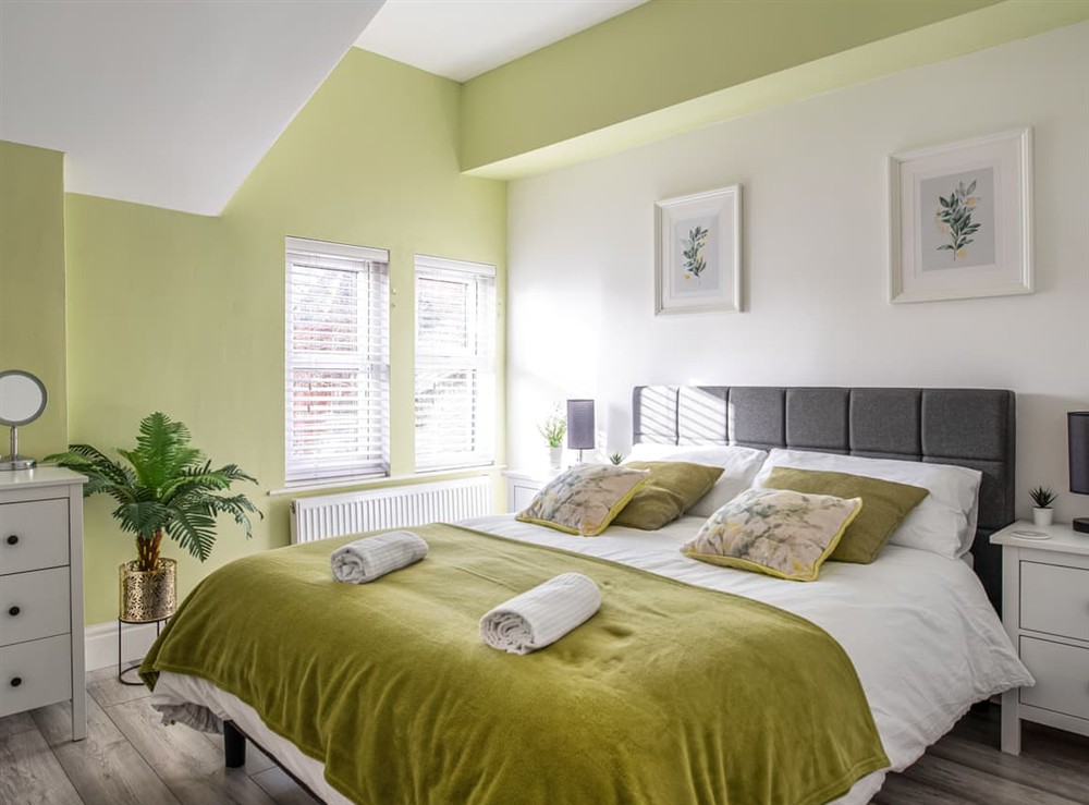 Double bedroom at This Charming House in Salford, Manchester, Lancashire
