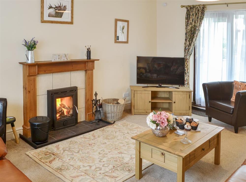 Living room at Thistle Dee in Wooler, Northumberland