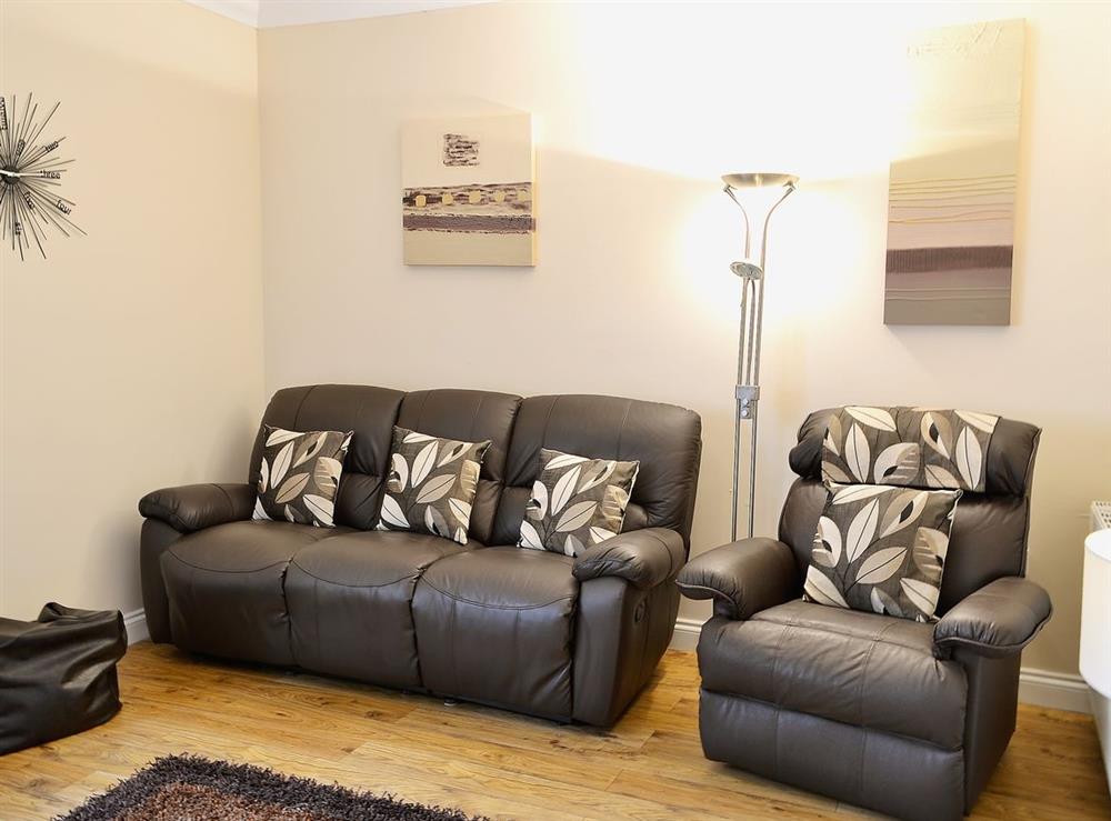 Living room at Thistle Lodge in Denny, Stirlingshire