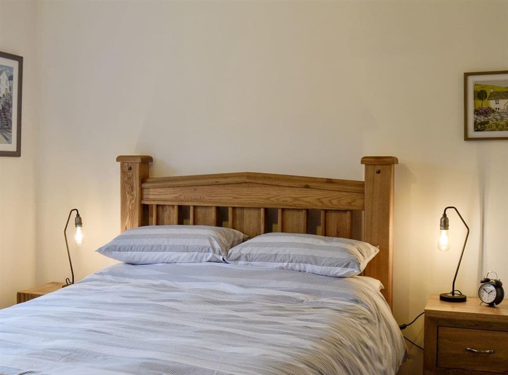 Comfortable master bedroom at Thistlebank in Banton, near Kilsyth, Lanarkshire