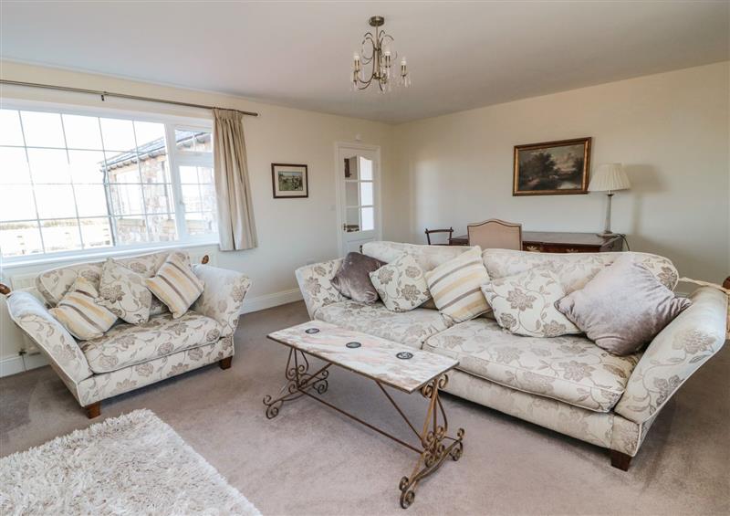 The living room at Thistleyhaugh Cottage, Longhorsley near Longframlington