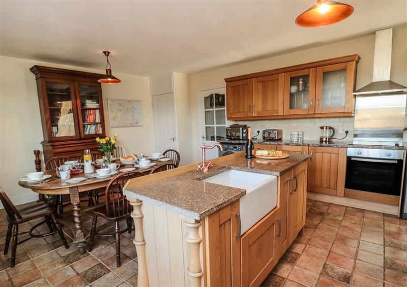 This is the kitchen at Thistleyhaugh Cottage, Longhorsley near Longframlington